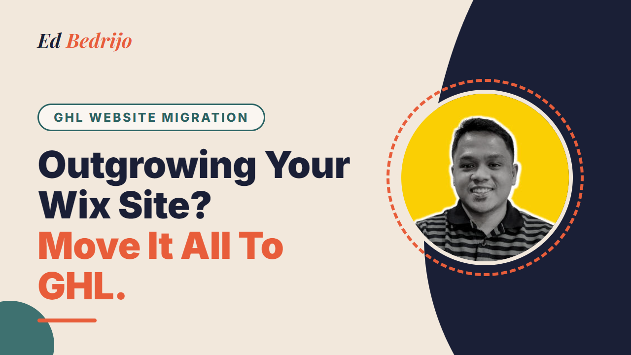 Wix to GoHighLevel dog training website migration thumbnail